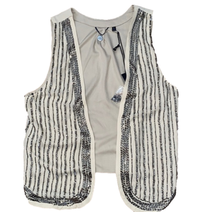 Sequin vest
